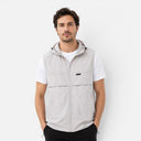 Gilet Multi-Poches Léger à Capuche Homme